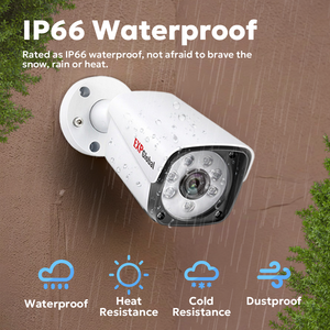 EXPGlobal 5MP CMOS IP66 防水金属子弹型闭路电视摄像机 AHD 模拟室内室外安全夜视 DVR 存储热销 - Product Image 2