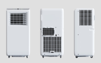 Climatiseur portable MC23-2022 pour pièce, 7000 BTU, 8000 BTU, mini climatiseur, unité de climatisation, Wifi en option pour la maison