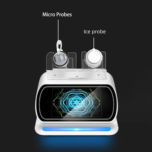 Appareil portable de raffermissement cutané à micro-aiguilles RF dorées et poignée marteau de glace, machine de lifting facial par micro-aiguilles RF - Product Image 6