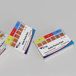 HTM strumenti dentali dentista Set di strumenti ISO materiale di consumo dentale Private Label punti di guttaperca per i denti canale radicolare - Product Image 4