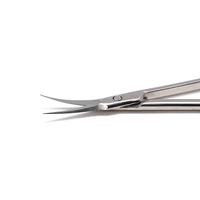 Ciseaux à cuticules professionnels courbés de 9,4 cm, coupe-ongles russes, coupe-callosités, pinces à ongles, tondeuses
