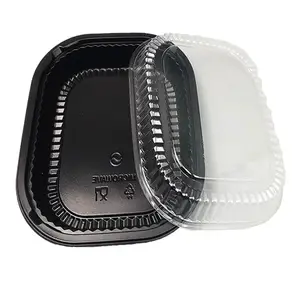Wholesale microwave pp plastic take out food container with lid