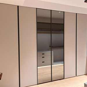 Anti Scratch Mirrored Bedroom Wardrobe Large Capacity Storage - Product Image 3