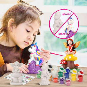 Hot bán hơi nước đồ chơi DIY Unicorn sơn Kit Vẽ Kit nghệ thuật và thủ công Kit DIY Đồ chơi giáo dục đồ chơi cho trẻ em - Product Image 5