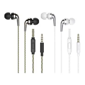 hoco headphones Suppliers-Hoco Headphones वायर्ड 2020 M71 प्रेरणादायक यूनिवर्सल इयरफ़ोन mic के साथ और 1.2m TPE ईरफ़ोन केबल