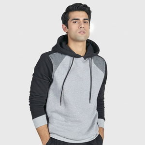 Sudadera con capucha de algodón grueso French Terry con logotipo personalizado al por mayor para hombre, sudadera con capucha de hombros caídos para invierno - Product Image 1