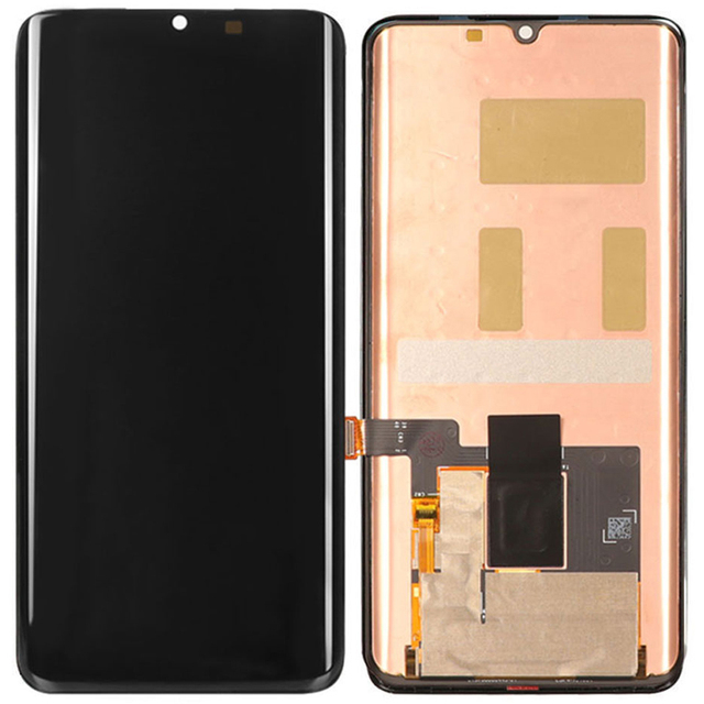 Mi Note 10 Lite 6.4 OLED Display Full Frameless Black Screen Replacement Part