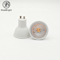 Ampoule LED GU10, spot encastré, lampe de table moderne, anti-éblouissement, blanc chaud, haute luminosité, économie d'énergie, source de lumière SMD