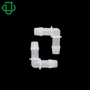 ข้อต่อพลาสติก PVDF คุณภาพสูง รูปตัว L 90 องศา ทนกรด ด่าง และอุณหภูมิสูง สำหรับท่อส่งของเหลวทางการแพทย์ - Product Image 2