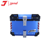 JPAD 45L Boîte à bagages arrière pour moto en alliage d'aluminium de haute qualité, texture cantaloup, universelle pour R1250GS F800GS F850GS G310gs F750gs, grande taille