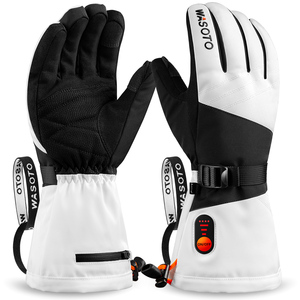 Gants de ski chauffants USB rechargeables Wasoto pour femmes/hommes avec batterie électrique, gants de <span class=keywords><strong>moto</strong></span> pour les mains atteintes d'arthrite - Product Image 1