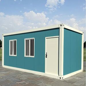 Installation et démontage rapides, bureau mobile de style méditerranéen, fabriqué en Chine avec panneaux sandwich en acier pour une utilisation en extérieur - Product Image 1
