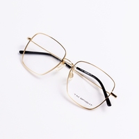 Gafas Ópticas Rectangulares de Aleación con Montura Completa, Unisex, para Uso Diario, Diseño Clásico