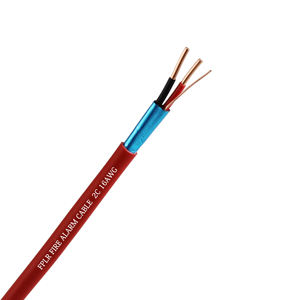 화재 경보 케이블 FPLR 2C X14 AWG 솔리드 BC 케이블 내화 PVC 절연 PVC 자켓 UL 상장 - Product Image 4