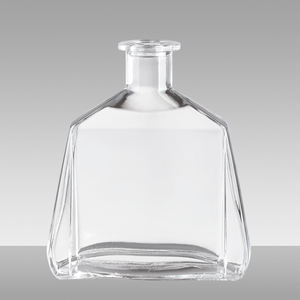 Vente en gros Bouteilles en verre personnalisées pour alcool Rhum Gin Tequila <span class=keywords><strong>Whisky</strong></span> Brandy Vodka Vin Offre Spéciale vides avec bouchon en liège - Product Image 5