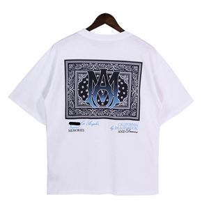 Nuova T-Shirt da uomo estiva a maniche corte in cotone 100% <span class=keywords><strong>tinta</strong></span> <span class=keywords><strong>unita</strong></span> da uomo di marca T-Shirt firmata - Product Image 2