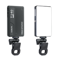 Lumière vidéo LED T140, lumière de photographie professionnelle, gradation 2500-6500K pour studio, diffusion en direct, maquillage, photo, photographie en direct