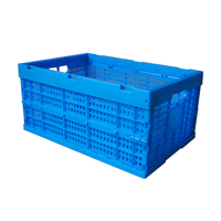 Caisses 60*40*28cm, nouvelle caisse de déménagement pliable, boîte de rangement en plastique pliable