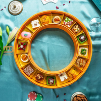 Boîtes d'emballage personnalisées de luxe pour baklava, boîte cadeau premium pour baklava arabe, dattes, chocolat, bonbons, pâtisserie, dessert, gâteau, boîte de boulangerie
