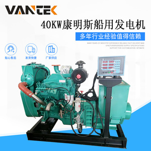Grupo Electrógeno Diésel de 40kW Jiangsu Wantai, Refrigerado por Agua, Control Digital, Uso Marino - Product Image 3