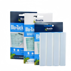 Adhesivo Reutilizable Original Bostik <span class=keywords><strong>Blu</strong></span> <span class=keywords><strong>Tack</strong></span>, Barra Adhesiva Multiusos para Marcos de Fotos, Adhesivo Azul para Pared, 75g - Product Image 1