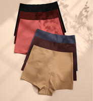 Culottes Boxer Femme Nayil XL en Spandex Respirant Sans Couture de Haute Qualité, Logo Personnalisé, Lot en Gros, Shorty Fin de Sécurité