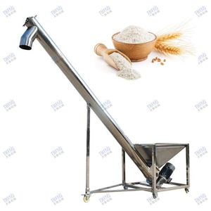 <strong>Screw</strong> Transport <strong>Conveyor</strong> Flexible Spiral <strong>Conveyor</strong> for Pellets Auger <strong>Screw</strong> <strong>Conveyor</strong> for Food Powder - Product Image 1