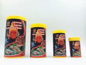 Khô Máu Đóng Băng Côn Trùng Red Worm Thực Phẩm Bể Cá Cảnh Nhiệt Đới Cá Nụ Hôn Discus Betta Bảy Màu Koi Bò Sát Thức Ăn Rùa - Product Image 4