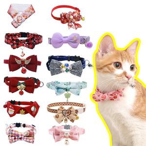 Coleira Ajustável para Gatos com Laço Fofo e Fecho de Segurança – Atacado de Alta Qualidade para Animais de Estimação - Product Image 1