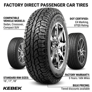 Pneus SUV confortables <span class=keywords><strong>265</strong></span>/65R17, pneus lisses de luxe pleine grandeur 17 pouces 275/65R17 pour voitures - Product Image 4