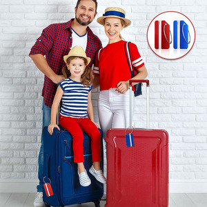 Thẻ Hành Lý Chủ Thẻ Kinh Doanh Nhôm Kim Loại Du Lịch ID Túi Tag Cho Hành Lý Du Lịch Nhận Dạng Hành Lý - Product Image 5