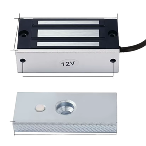 Yistar 12V 60KG Electromagnetic <b>Lock</b> 130LBS Copper and Aluminum Alloy <b>Magnetic</b> Cabinet Door <b>Lock</b> Anti-Theft Product - Product Image 5