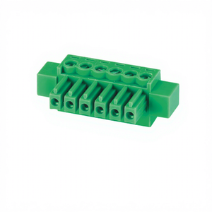 Competitive Price 28-16AWG KF2EDGKM-3.5/3.81 Mm Pitch 2pins 300V 8A Green Plug <b>Terminal</b> Block - Product Image 1
