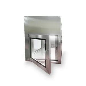 cleanroom design pass box pass through stainless steel 304 transfer window for the lab or hospital