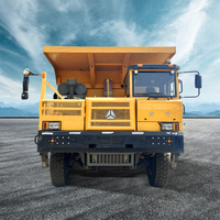 Camion benne minier HOWO de Chine pour le transport de sable et de gravier dans les mines à ciel ouvert et l'utilisation sur chantiers accidentés