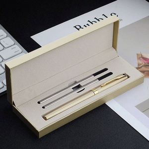 Bolígrafo de Gel Metálico Multicolor con Logotipo Personalizado de Lujo para Negocios, Venta al Por Mayor, Tinta Negra de 0.5 mm, Juego de Regalo, Caja de Alta Calidad, Muestra - Product Image 3