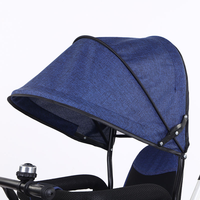 Tricycles pour bébés de qualité supérieure à prix avantageux, tricycle pour enfants, trike pour enfants, vélo à trois roues avec cadre en acier, siège rotatif et barre de poussée