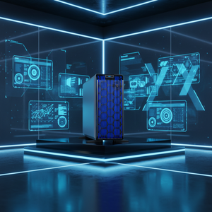 Промышленный AI-сервер <span class=keywords><strong>Dell</strong></span> Intel Xeon E-2436 2.9ГГц для стриминга с несколькими графическими процессорами, модель T360 <span class=keywords><strong>Tower</strong></span> 4.5U (4U <span class=keywords><strong>Tower</strong></span>) - Product Image 1