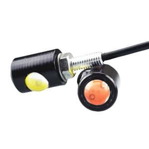 Feu de plaque d'immatriculation LED pour automobile et moto, 12V, double feu arrière décoratif haute luminosité type « œil de faucon » - Product Image 2