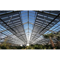 Panneau solaire monocristallin bifacial sans cadre JXSOL, double verre trempé, 200W 300W 400W 550W, système de montage BIPV, 21,5%