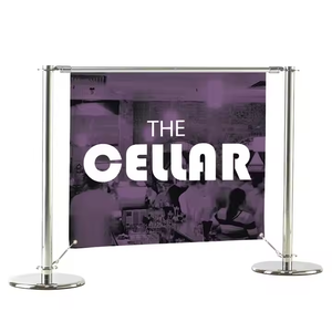 Su misura stampato in acciaio inox + tessuto Bar ristorante retrattile all'aperto Bar Bar barriera interna con il colore completo - Product Image 2