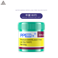 Mélangeur de pâte à souder PPD, flux de pâte à souder sans plomb, température moyenne de 183 degrés, flux de pâte à souder pour PCB BGA CPU LED, réparation