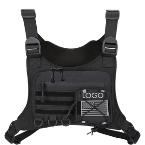 Custom Nieuwe Ontwerp Lichtgewicht Utility Mannen Borst <span class=keywords><strong>Rig</strong></span> Hardloopvest Rugzak Tactische Borst Tas Voor Mannen - Product Image 6
