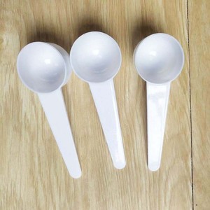 Plastic Measuring Spoon 10g Round Bottom Long Handle Food Grade For Milk Powder Medicinal Powder - Product Image 1