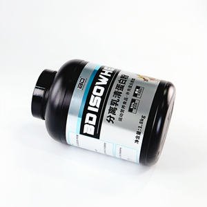 Etiquetas Adhesivas Personalizadas con Acabado Brillante UV Inverso, Resistentes al Agua, para Botellas de Nutricosméticos, Frascos de Proteína de Suero, Alimentos para Mascotas - Product Image 3