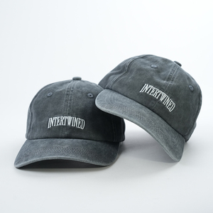 Gorra de Béisbol de 6 Paneles, Estilo Vintage, Lavada y Desgastada, Personalizada de Fábrica, con Logotipo Bordado, Sin Estructura, Tipo Dad Hat, Lavado Ácido - Product Image 3