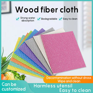 <span class=keywords><strong>Trapos</strong></span> de esponja de celulosa reutilizables suecos, toallas de limpieza de cocina ecológicas, paños de limpieza de esponja ecológicos degradables - Product Image 2