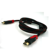 Câble Hdmi haut de gamme 3d haute vitesse 4k 60hz or 1080p 2160p Usb Poly sac gris 24K plaqué or Stock 3 ans de garantie 1.5m