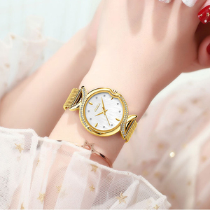 <span class=keywords><strong>Orologio</strong></span> da Polso Femminile alla Moda, Impermeabile, Casual, con Logo Personalizzato, Diamanti, <span class=keywords><strong>Argento</strong></span>, Oro, Orologi al Quarzo di Lusso per Donne - Product Image 5