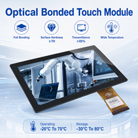 10,1 Zoll 1280x800 LVDS LCD Touchscreen-Modul 10-Punkt Multi-Touch Front IP65 Eingebettetes PCAP Touch-Display-Modul für HMI OEM